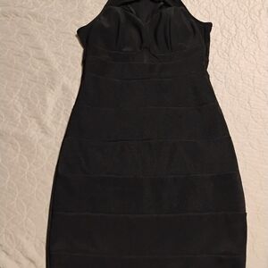 Windsor Black Strapless Dress